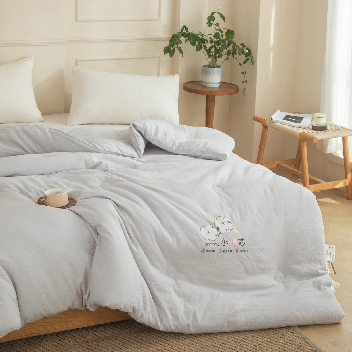 91家纺网 家纺一手货源 找家纺 （总）大世界被王 2025新款木棉雅致棉花冬被被子被芯