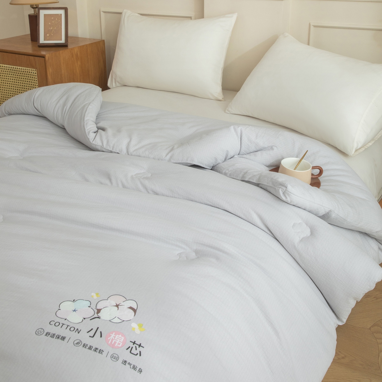 91家纺网 家纺一手货源 找家纺 （总）大世界被王 2025新款木棉雅致棉花冬被被子被芯