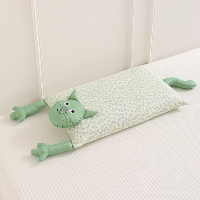 91家纺网 家纺一手货源 找家纺 （总）大熊枕芯 2025新款哇塞猫枕芯荞麦枕羽丝绒枕头枕芯