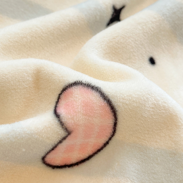 91家纺网 家纺一手货源 找家纺 红嘴企鹅 2025新款A类ins风卡通可爱加厚牛奶绒羊羔绒毛毯毯子办公室沙发儿童空调盖毯午休毯 蛋糕狗