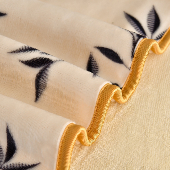 91家纺网 家纺一手货源 找家纺 诺梵家纺 2025新款8斤加厚保暖金貂绒牛奶绒印花四件套 山野间