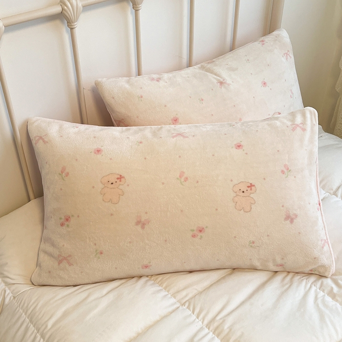 91家纺网 家纺一手货源 找家纺 红嘴企鹅 2025新款A类ins风卡通可爱加厚牛奶绒羊羔绒毛毯毯子办公室沙发儿童空调盖毯午休毯 可爱比熊