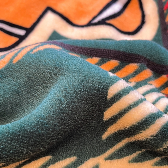 91家纺网 家纺一手货源 找家纺 红嘴企鹅 2025新款A类ins风卡通可爱加厚牛奶绒羊羔绒毛毯毯子办公室沙发儿童空调盖毯午休毯 圣诞老人