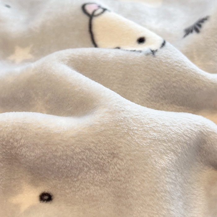 91家纺网 家纺一手货源 找家纺 红嘴企鹅 2025新款A类ins风卡通可爱加厚牛奶绒羊羔绒毛毯毯子办公室沙发儿童空调盖毯午休毯 星云小熊