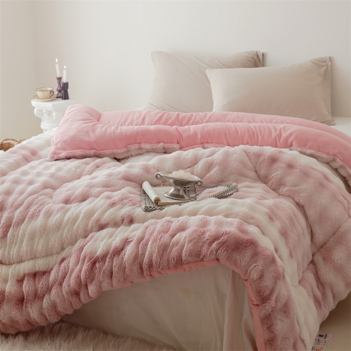 91家纺网 家纺一手货源 找家纺 （总）申龙家纺 2025新款牛奶绒冬被