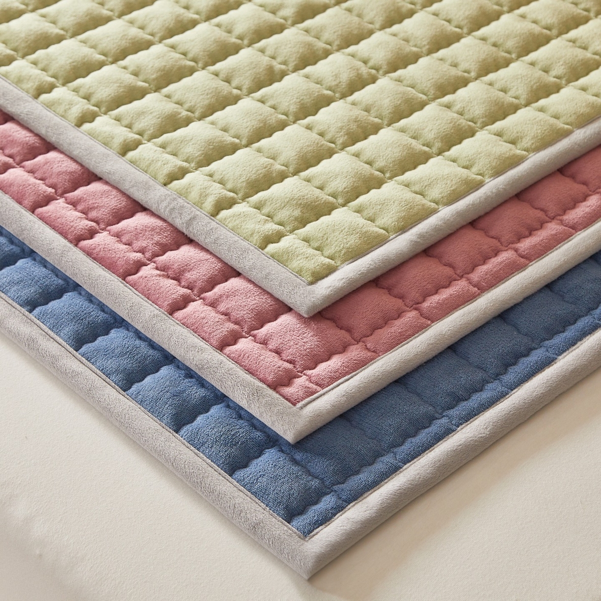 91家纺网 家纺一手货源 找家纺 （总）芊梵床垫 2025新款牛奶绒褥子系列-无烫画版