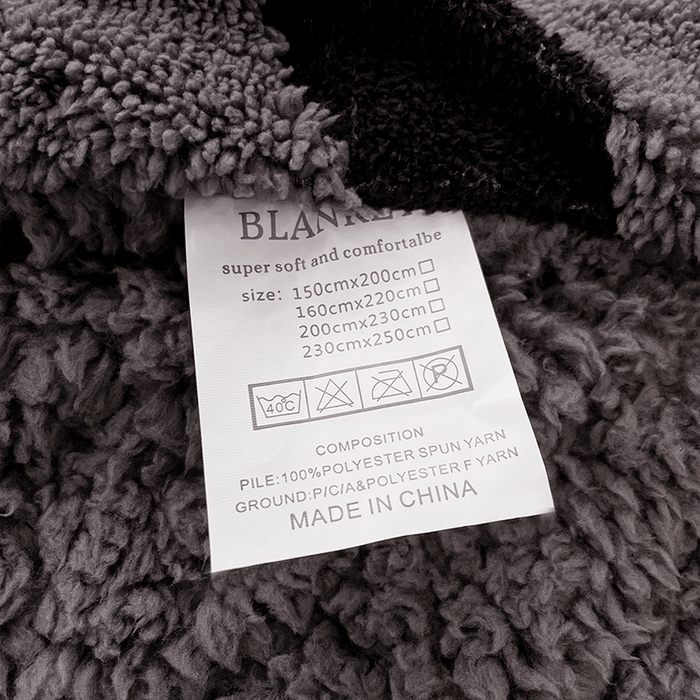 91家纺网 家纺一手货源 找家纺 楼兰公主毛毯专供 2025爆款阳离子赫本双层单层羊羔绒跨境绒毯 赫本-深灰