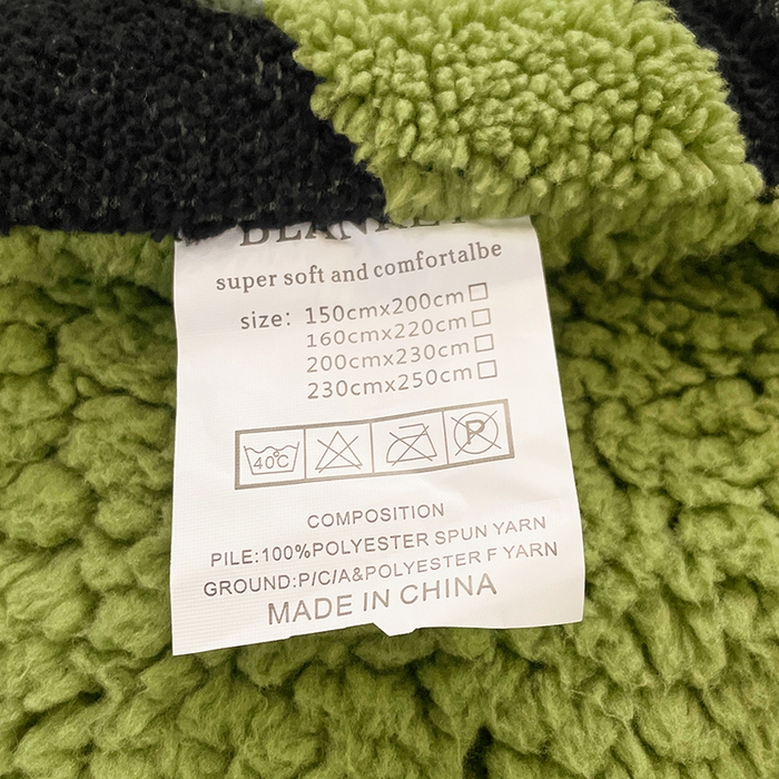 91家纺网 家纺一手货源 找家纺 楼兰公主毛毯专供 2025爆款阳离子赫本双层单层羊羔绒跨境绒毯 赫本-深绿