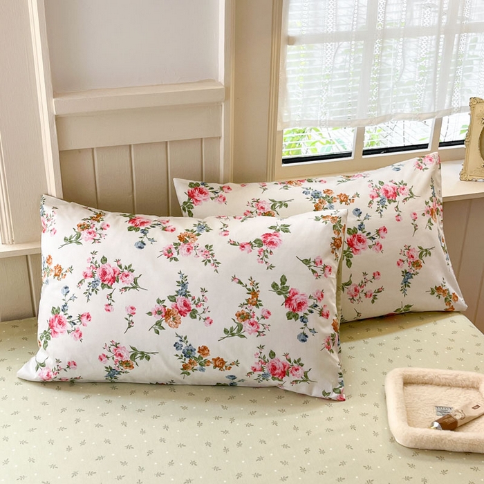 91家纺网 家纺一手货源 找家纺 小叮当家纺仓储工厂店 2025新款13372碎花系列全棉纯棉印花四件套 琪琪子