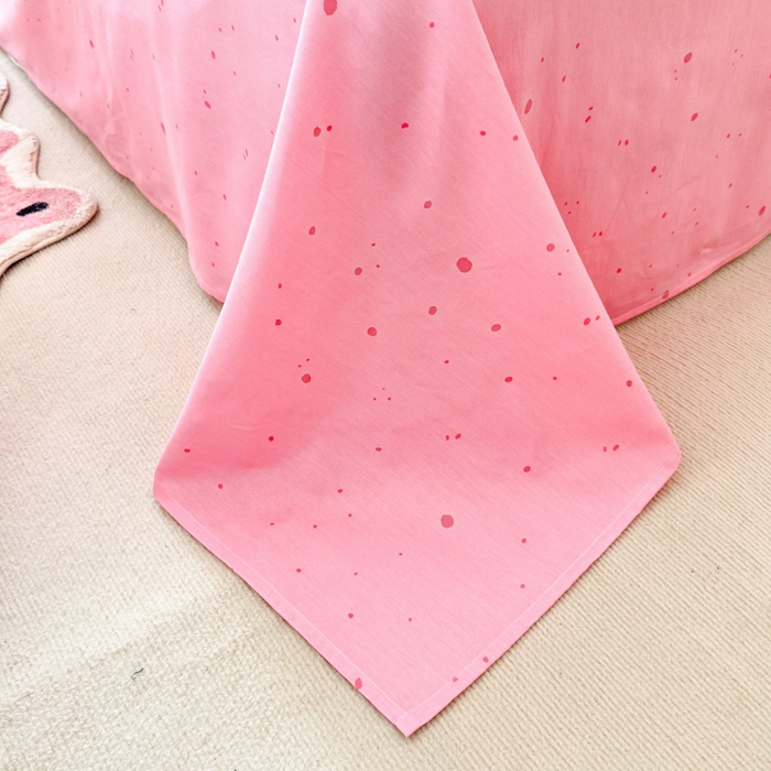 91家纺网 家纺一手货源 找家纺 小叮当家纺仓储工厂店 2025新款13372碎花系列全棉纯棉印花四件套 布丁狗