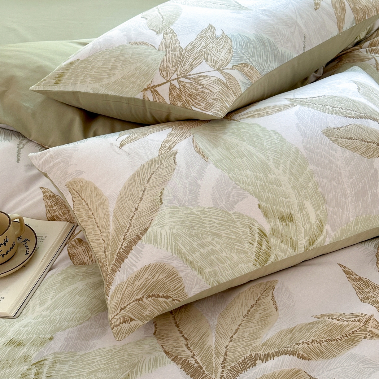 91家纺网 家纺一手货源 找家纺 小叮当家纺仓储工厂店 2025新款数码印花全棉纯棉磨毛四件套 梵弥