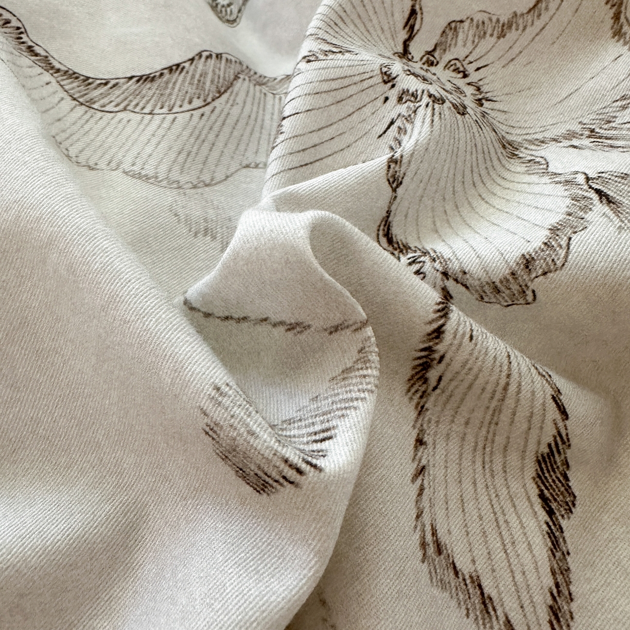 91家纺网 家纺一手货源 找家纺 小叮当家纺仓储工厂店 2025新款数码印花全棉纯棉磨毛四件套 镜花水月