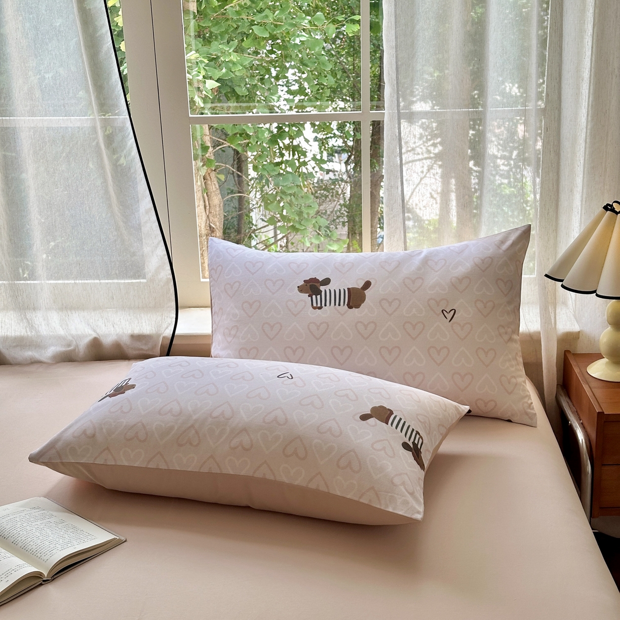 91家纺网 家纺一手货源 找家纺 小叮当家纺仓储工厂店 2025新款数码印花全棉纯棉磨毛四件套 旺趣