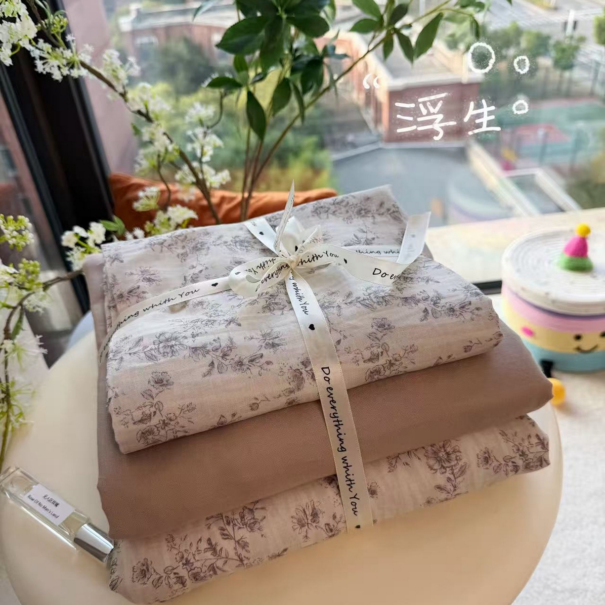 91家纺网 家纺一手货源 找家纺 （总）优品阁 2025新款全棉A类双层纱四件套