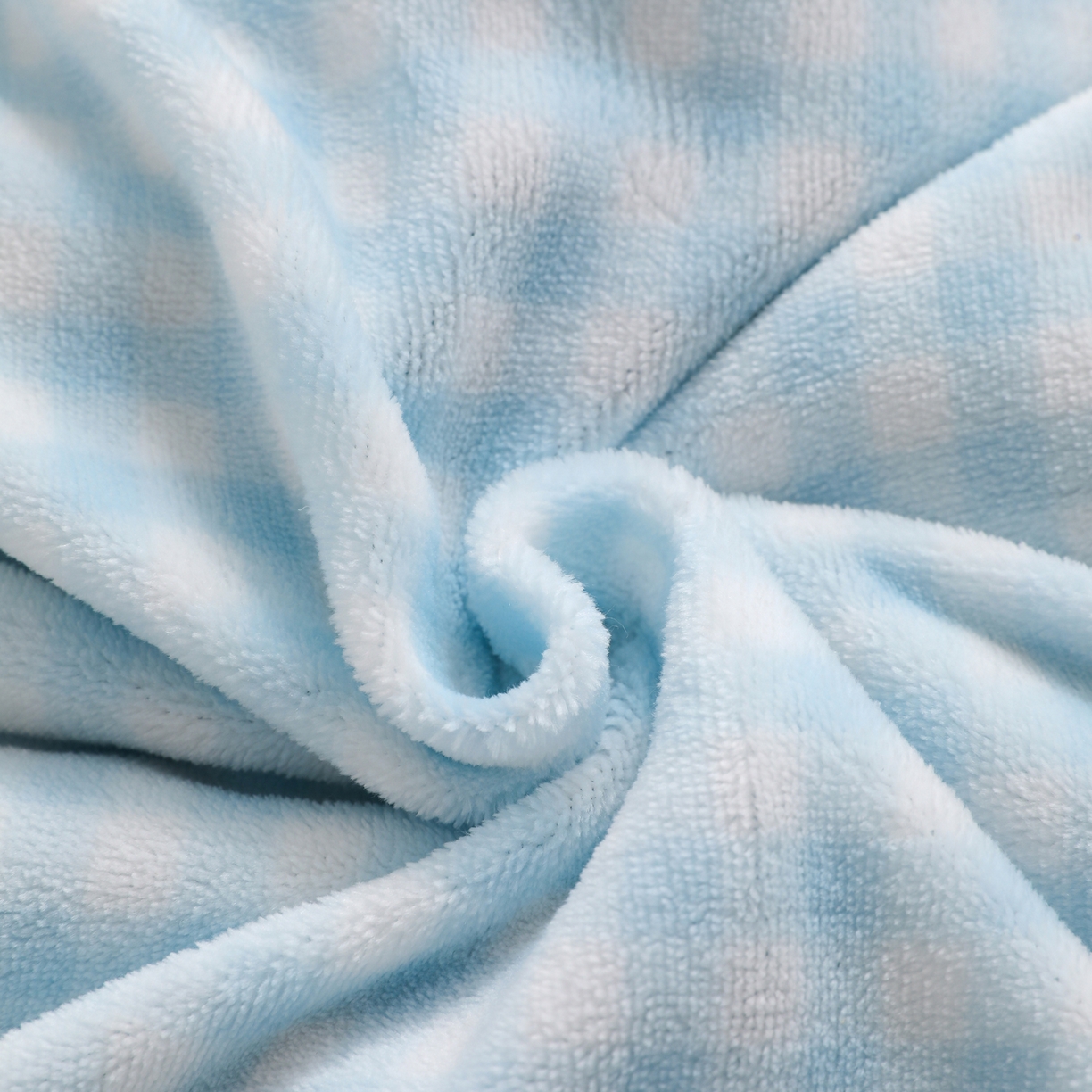 91家纺网 家纺一手货源 找家纺 翰轩家居 2025新款卡通牛奶绒抱枕被毛巾绣系列 气球猫-蓝