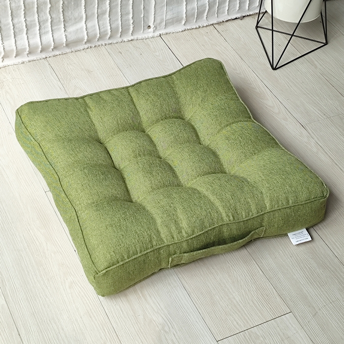 91家纺网 家纺一手货源 找家纺 （总）李帅家居 2025新款加厚立体提手绒麻坐垫