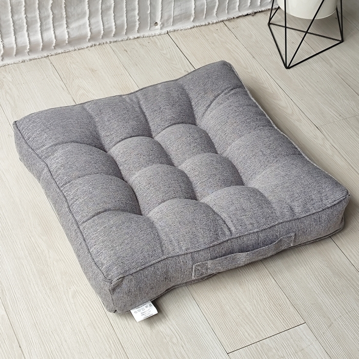 91家纺网 家纺一手货源 找家纺 （总）李帅家居 2025新款加厚立体提手绒麻坐垫