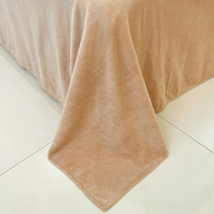 91家纺网 家纺一手货源 找家纺 首尔家纺 2025新款牛奶绒卡通毛巾绣印加绣系列四件套 三只小熊