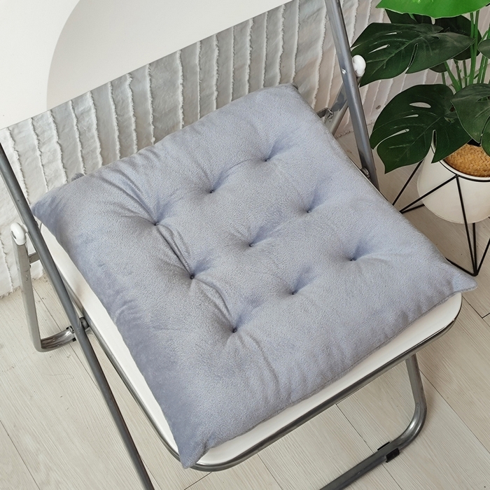 91家纺网 家纺一手货源 找家纺 （总）李帅家居 2025新款水晶绒绑带坐垫