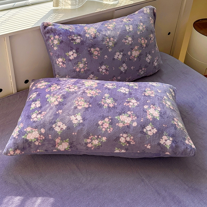 91家纺网 家纺一手货源 找家纺 （总）梦莱斯 2025新款加厚保暖双面牛奶绒四件套