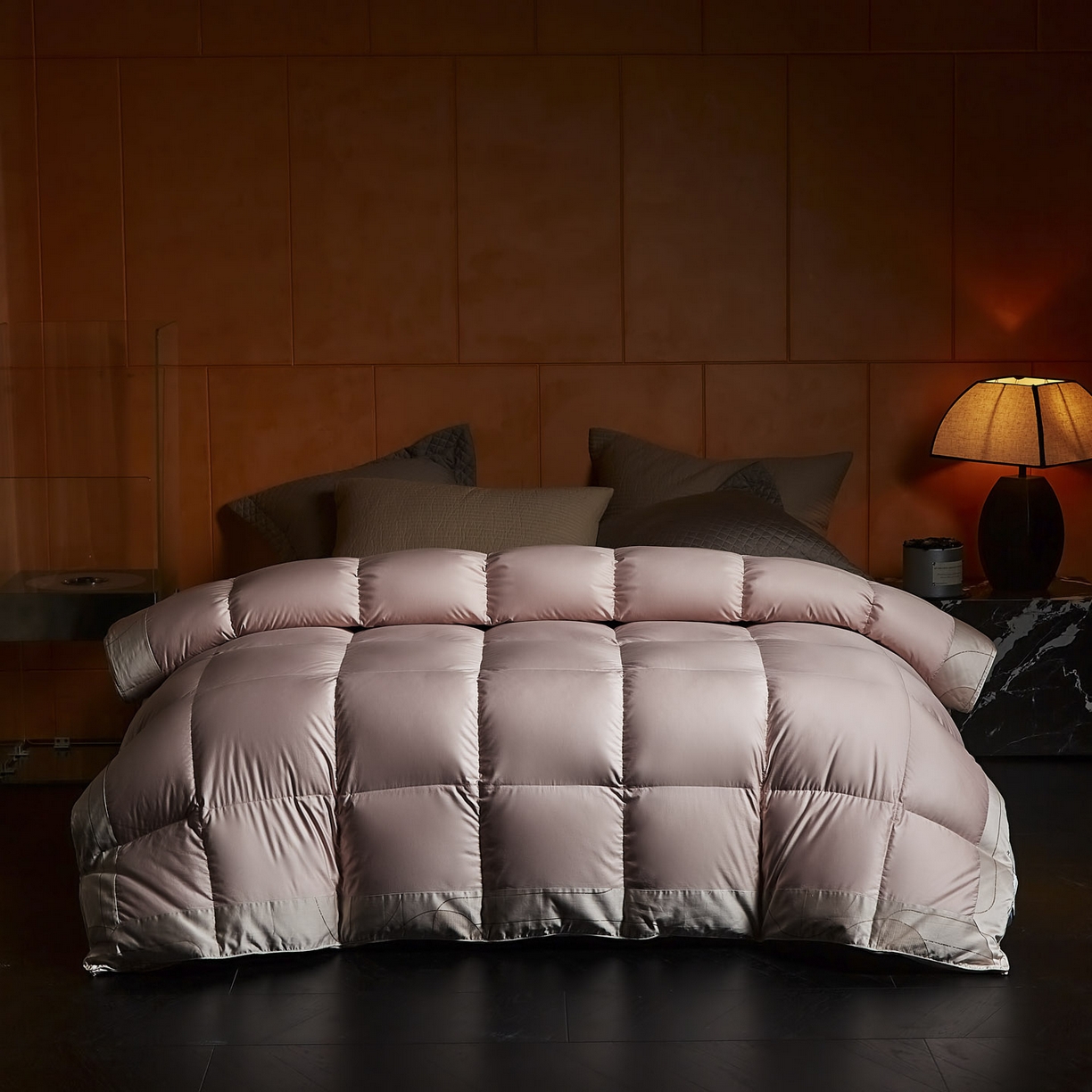 91家纺网 家纺一手货源 找家纺 （总）暖羽屋羽绒馆 2025新款95白鹅绒被芯 莱赛尔被芯 双人婚庆冬被 鹅绒被 羽绒被子