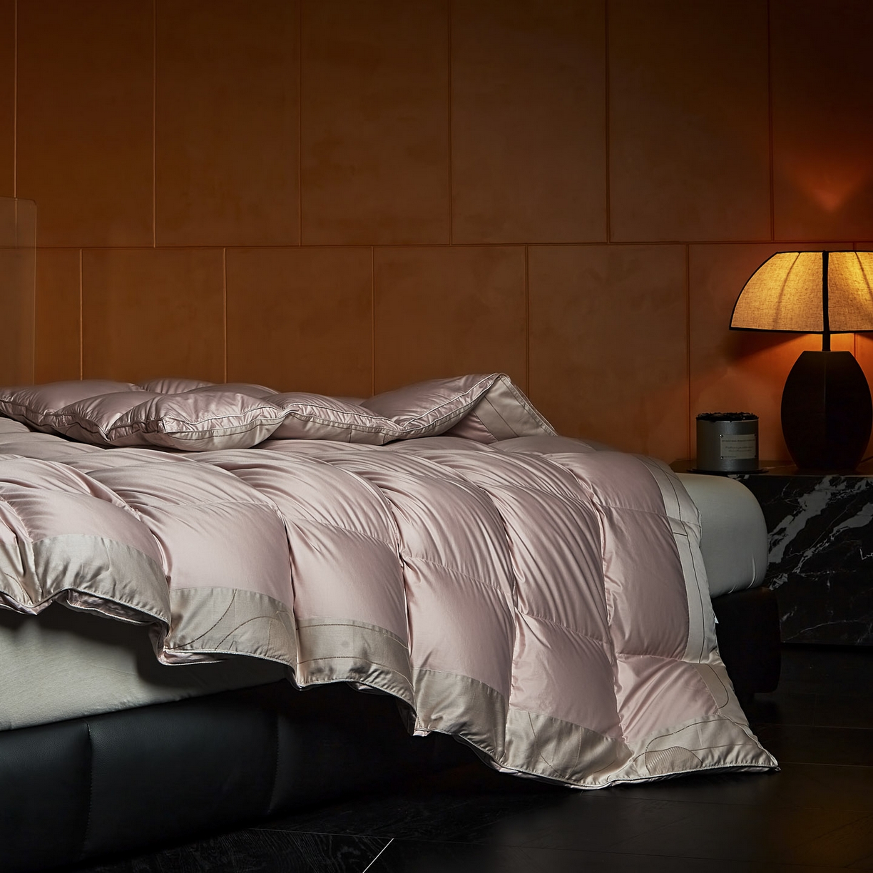 91家纺网 家纺一手货源 找家纺 （总）暖羽屋羽绒馆 2025新款95白鹅绒被芯 莱赛尔被芯 双人婚庆冬被 鹅绒被 羽绒被子