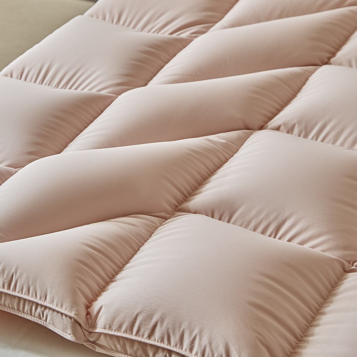 91家纺网 家纺一手货源 找家纺 （总）暖羽屋羽绒馆 2025新款95白鸭绒人体工学被子 羽绒被芯 鸭绒被子 双人加厚冬被