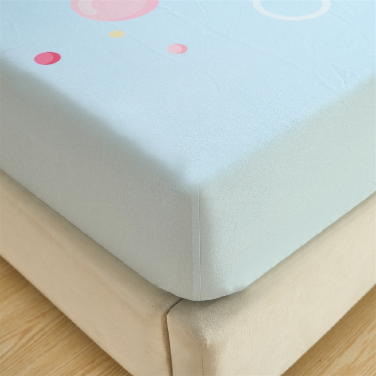 91家纺网 家纺一手货源 找家纺 （总）百利卡通（原迪士尼家纺） 2025新款全棉印花床笠枕套-小马宝莉