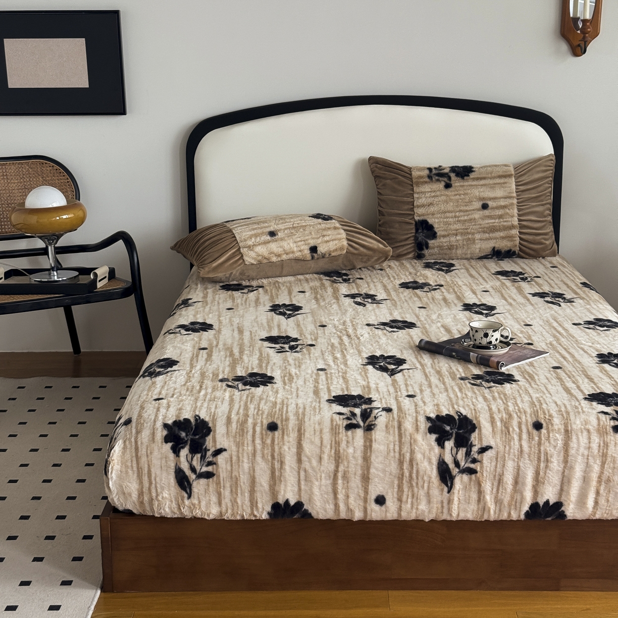 91家纺网 家纺一手货源 找家纺 （总）新印象 2025新款兔毛绒保暖床笠系列