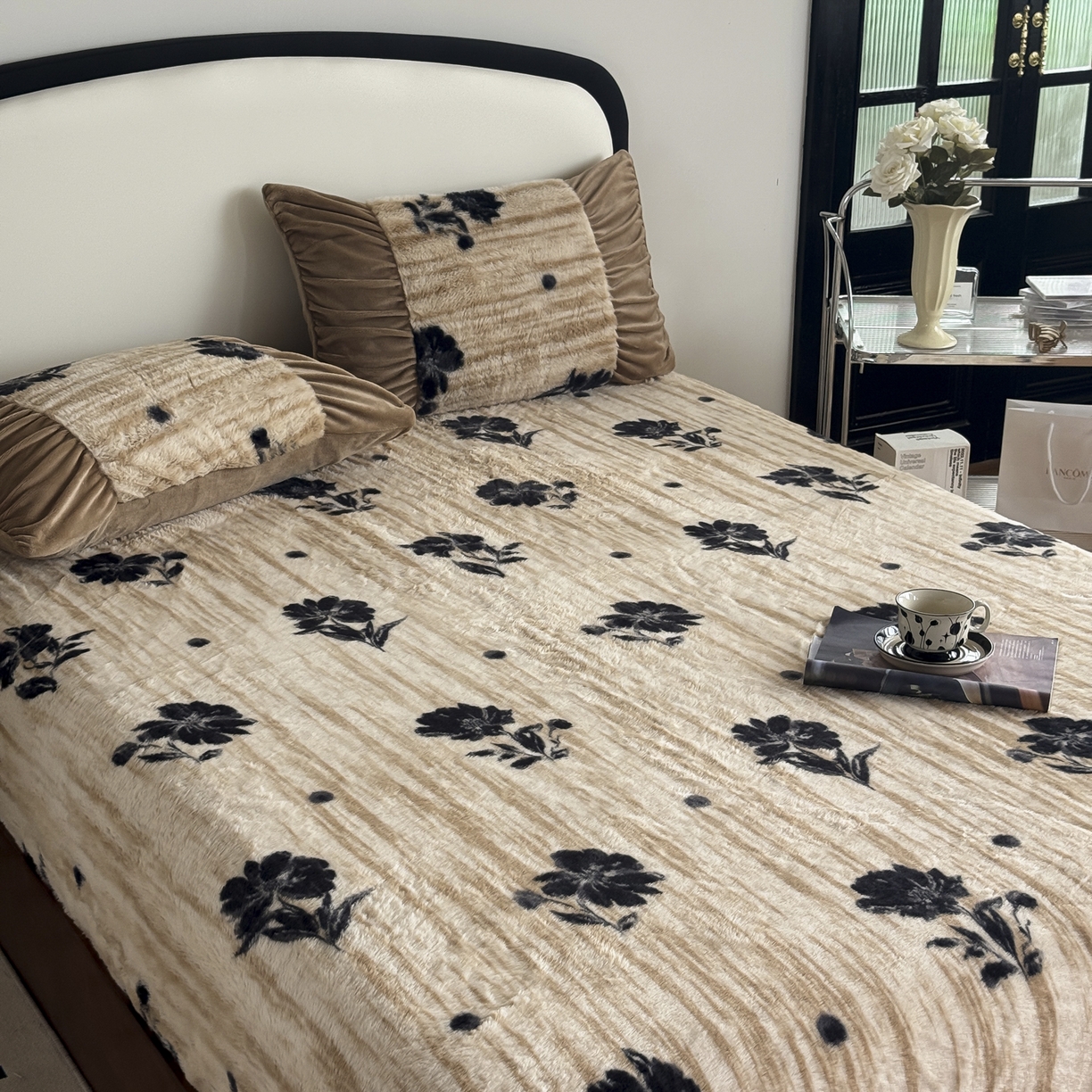 91家纺网 家纺一手货源 找家纺 （总）新印象 2025新款兔毛绒保暖床笠系列