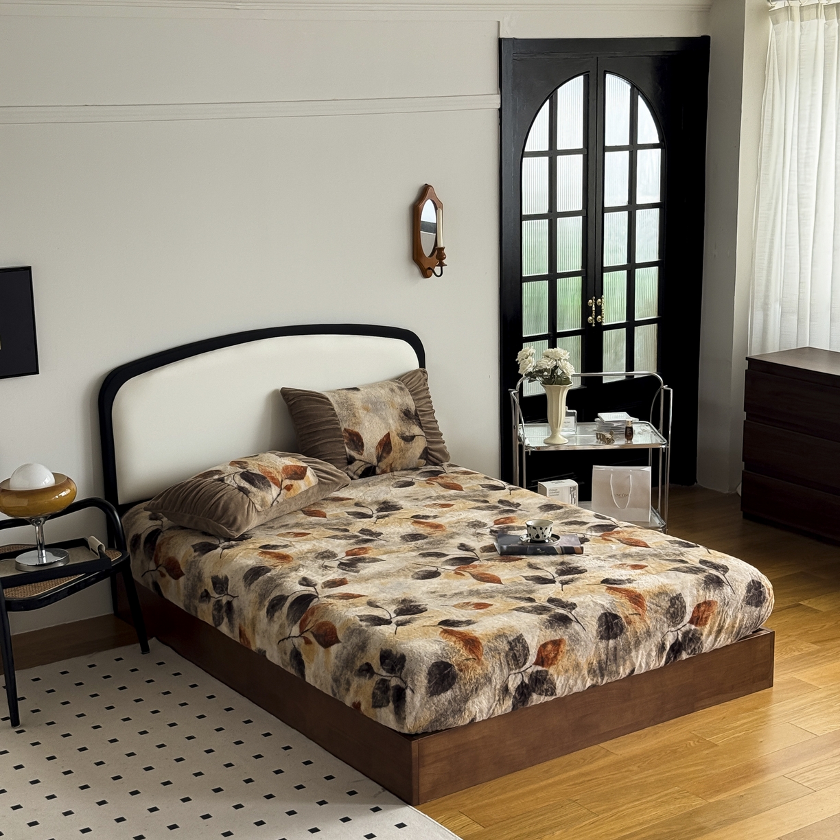 91家纺网 家纺一手货源 找家纺 新印象 2025新款兔毛绒保暖床笠系列 兔毛绒-艾秋