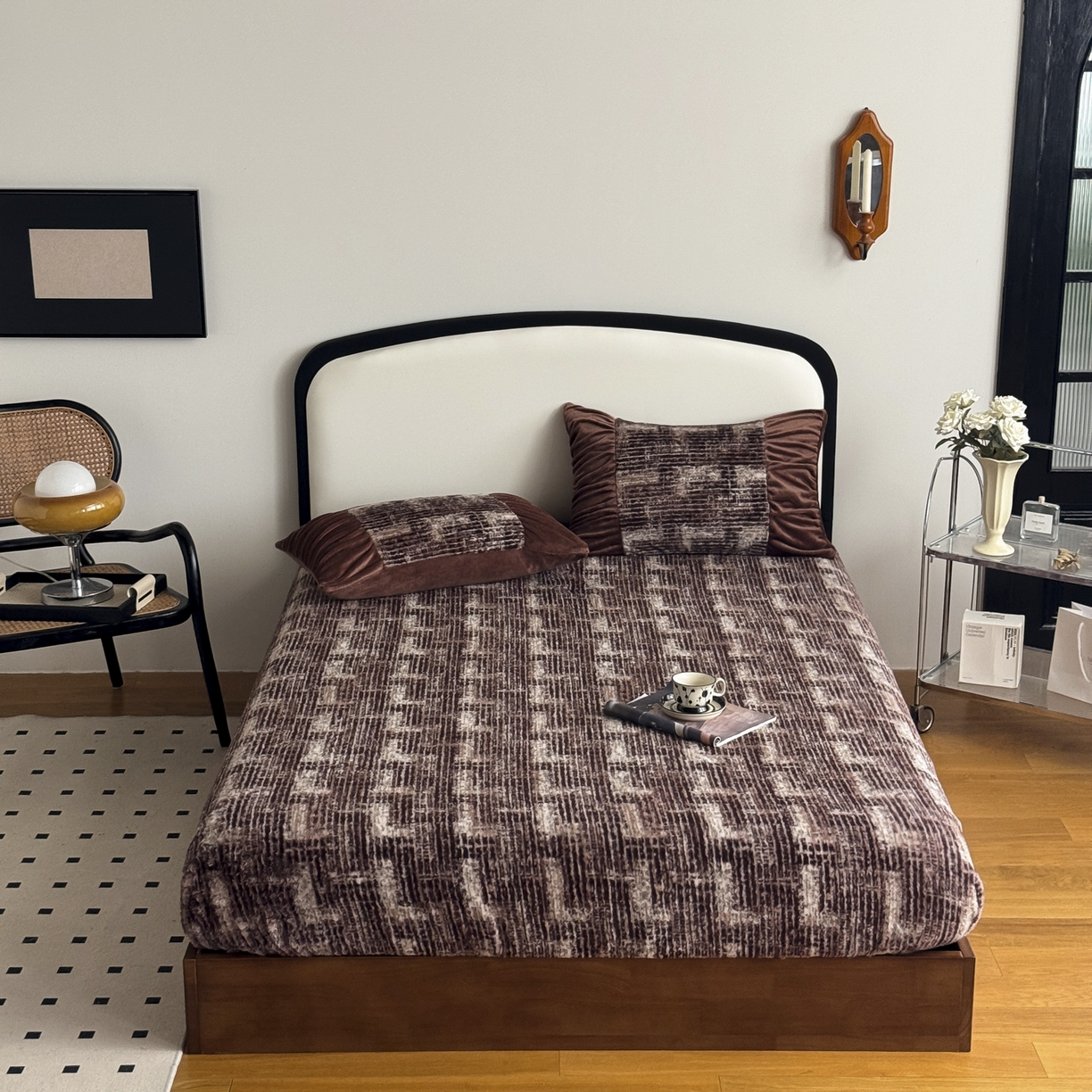 新印象 2025新款兔毛绒保暖床笠系列 兔毛绒-爱莎