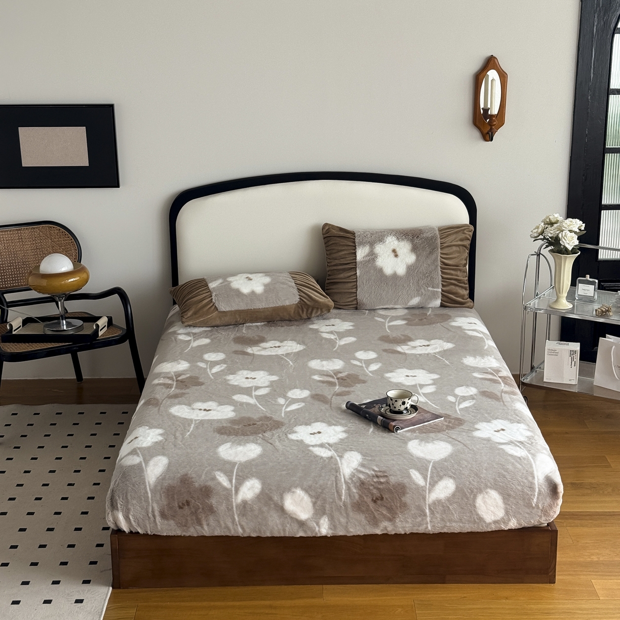 新印象 2025新款兔毛绒保暖床笠系列 兔毛绒-芙微