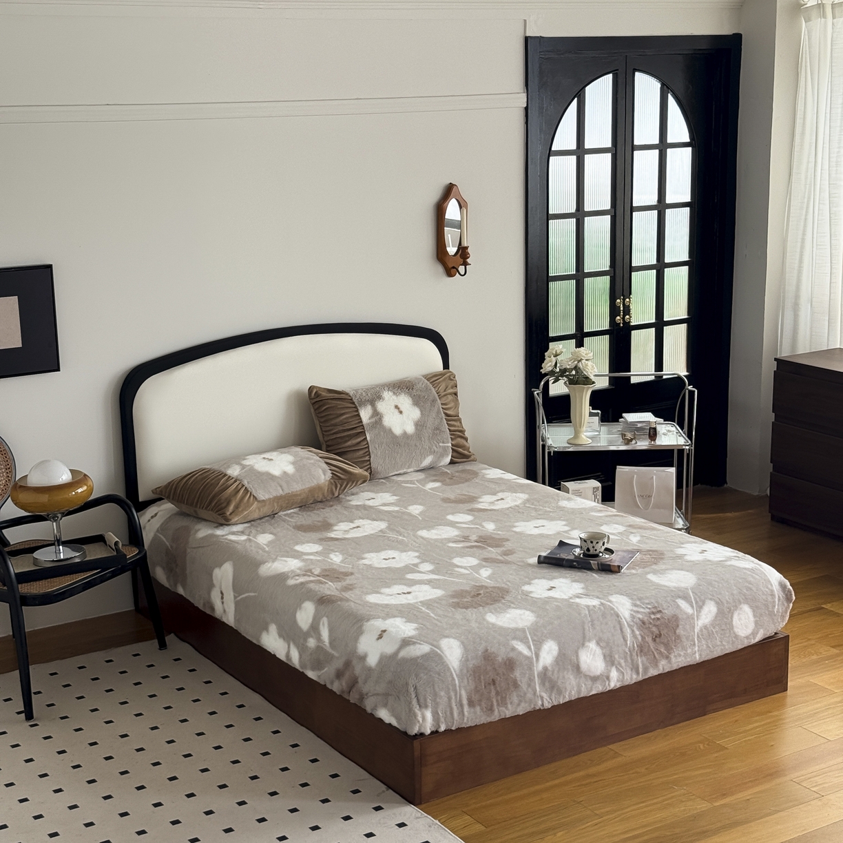 91家纺网 家纺一手货源 找家纺 新印象 2025新款兔毛绒保暖床笠系列 兔毛绒-芙微