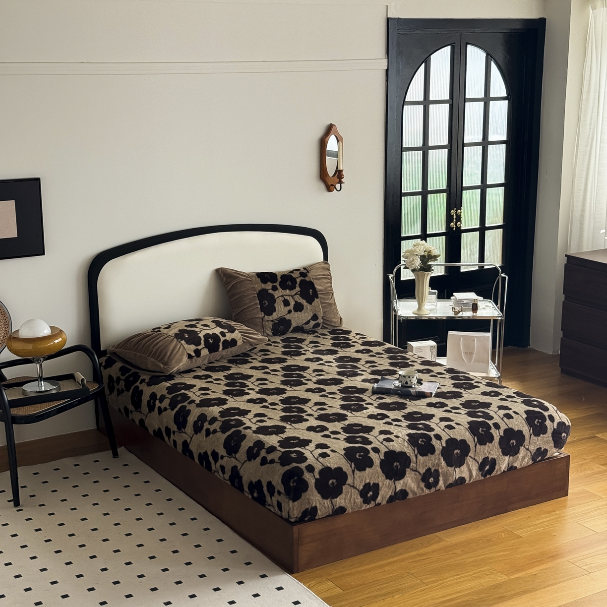 91家纺网 家纺一手货源 找家纺 新印象 2025新款兔毛绒保暖床笠系列 兔毛绒-曼苏