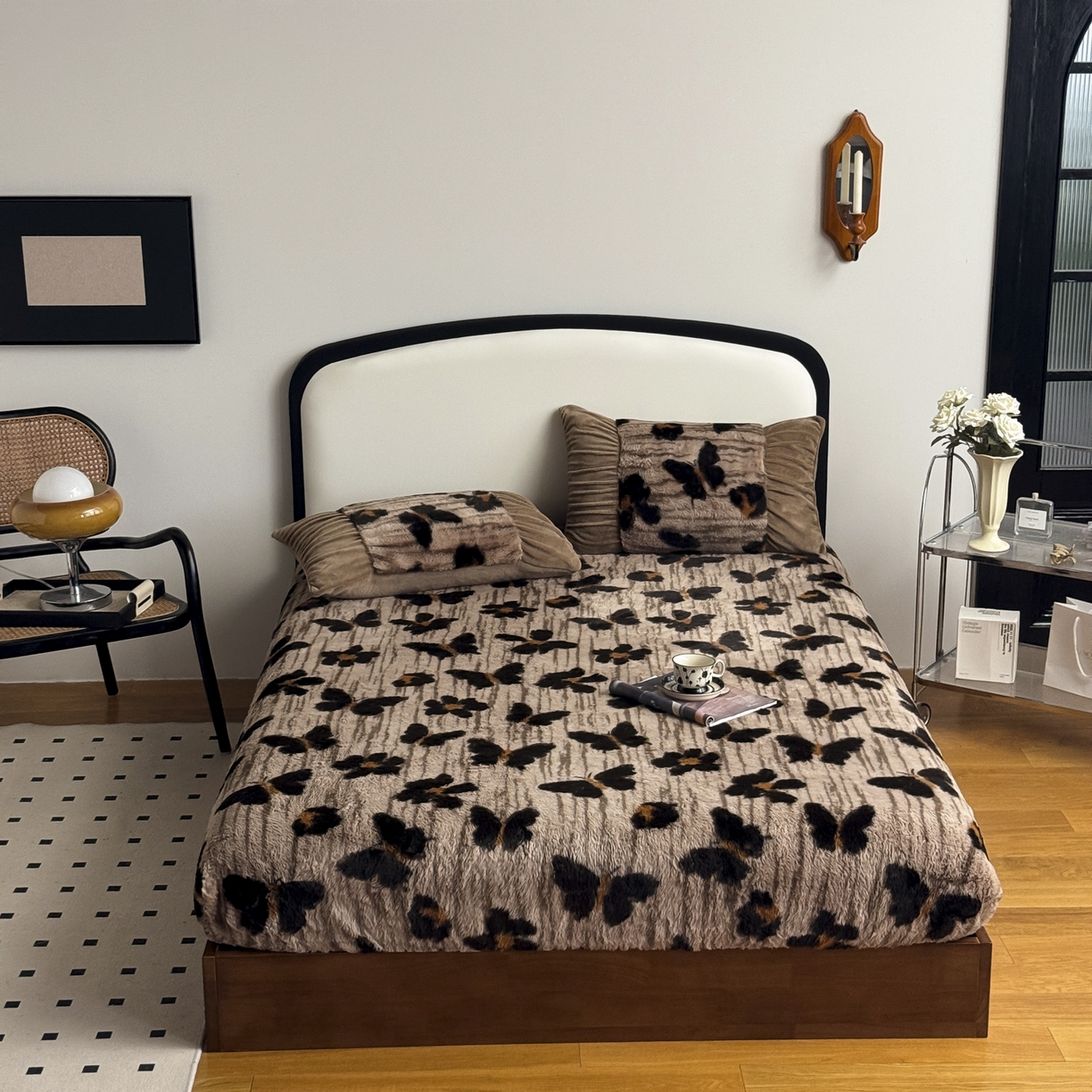 新印象 2025新款兔毛绒保暖床笠系列 兔毛绒-蜜雅