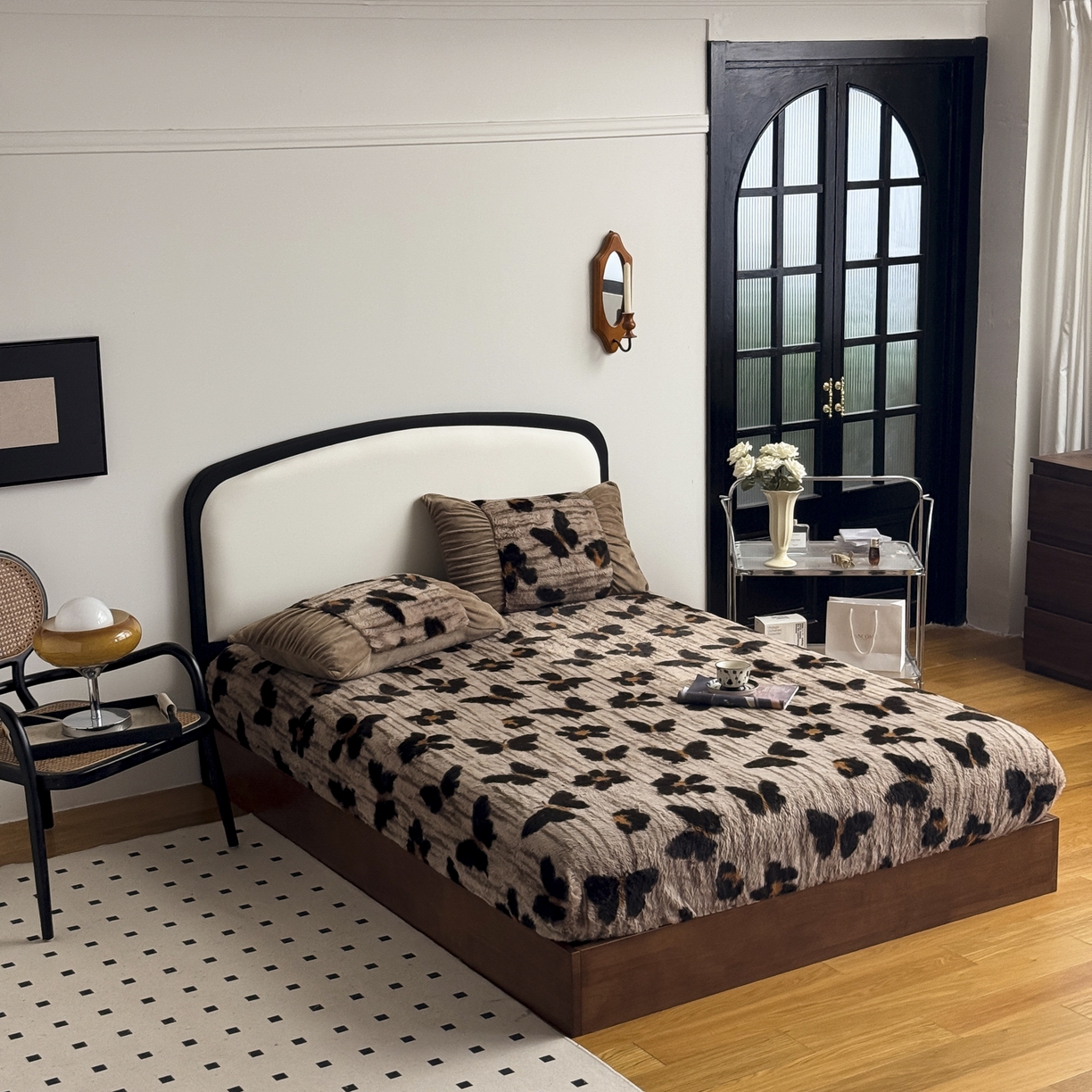 91家纺网 家纺一手货源 找家纺 新印象 2025新款兔毛绒保暖床笠系列 兔毛绒-蜜雅