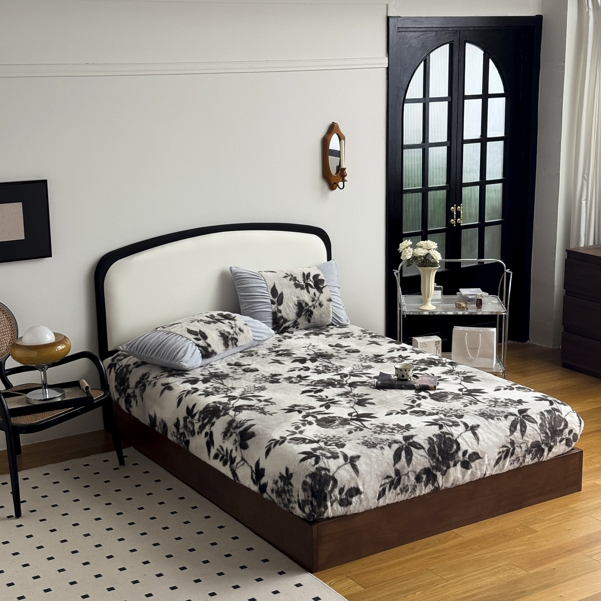 91家纺网 家纺一手货源 找家纺 新印象 2025新款兔毛绒保暖床笠系列 兔毛绒-奢香之都