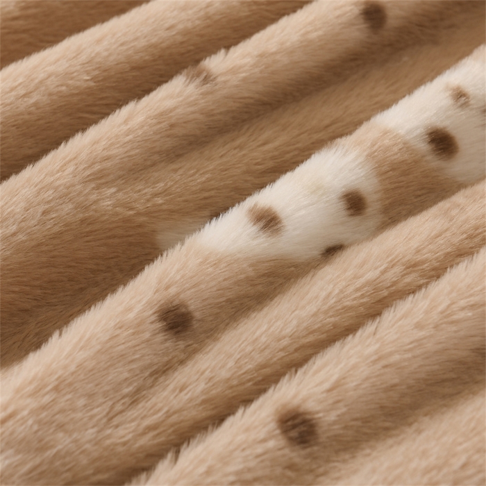 91家纺网 家纺一手货源 找家纺 恋绒家纺 2025新款美拉德风格双层毛毯休闲毯办公室毯子午睡毯 蝴蝶结