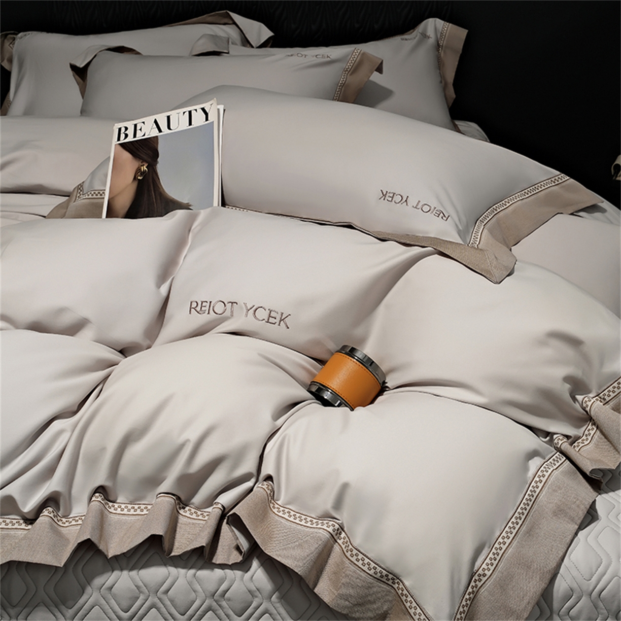 91家纺网 家纺一手货源 找家纺 （总）OL家纺 2025新款100全棉双股磨毛四件套（控价1.5/1.8标准被套折券后368元！！！）