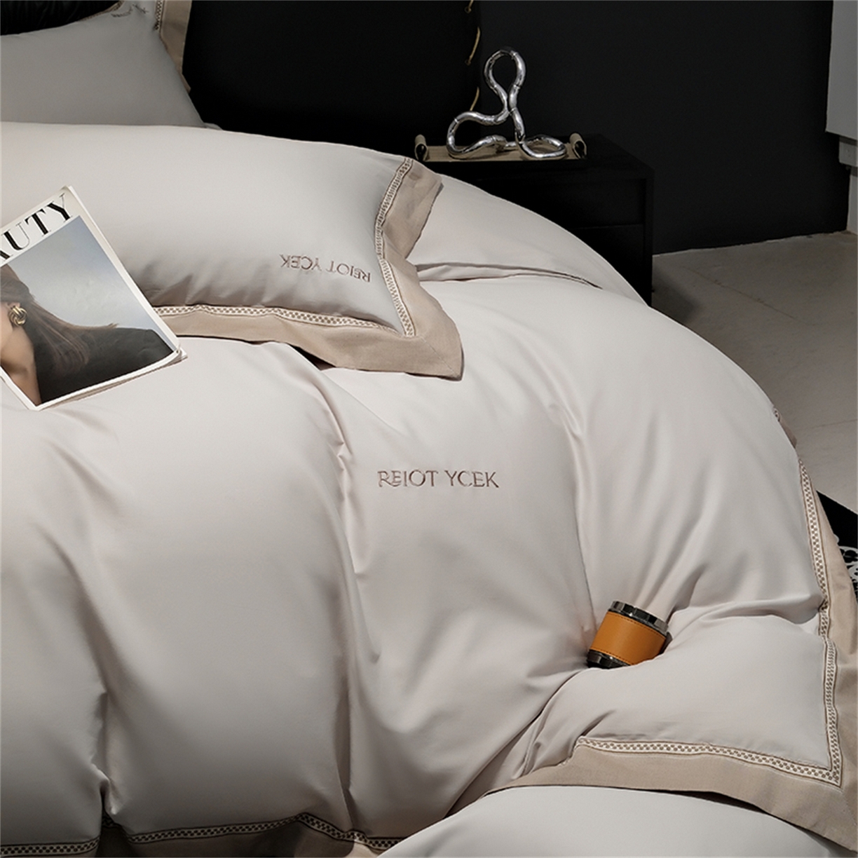 91家纺网 家纺一手货源 找家纺 （总）OL家纺 2025新款100全棉双股磨毛四件套（控价1.5/1.8标准被套折券后368元！！！）