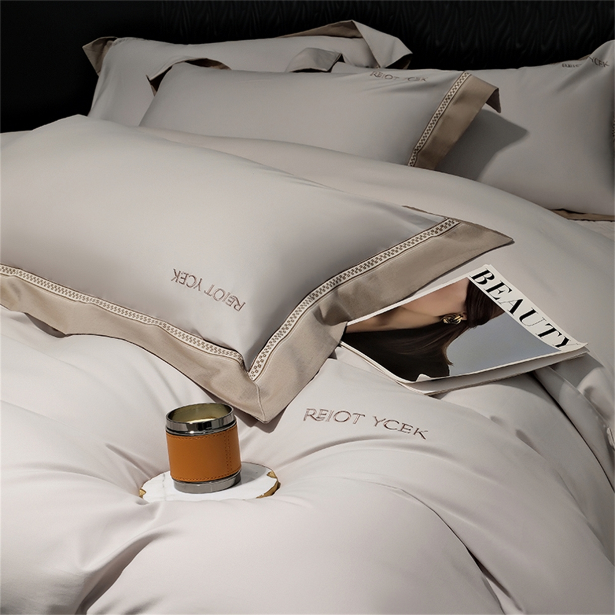 91家纺网 家纺一手货源 找家纺 （总）OL家纺 2025新款100全棉双股磨毛四件套（控价1.5/1.8标准被套折券后368元！！！）