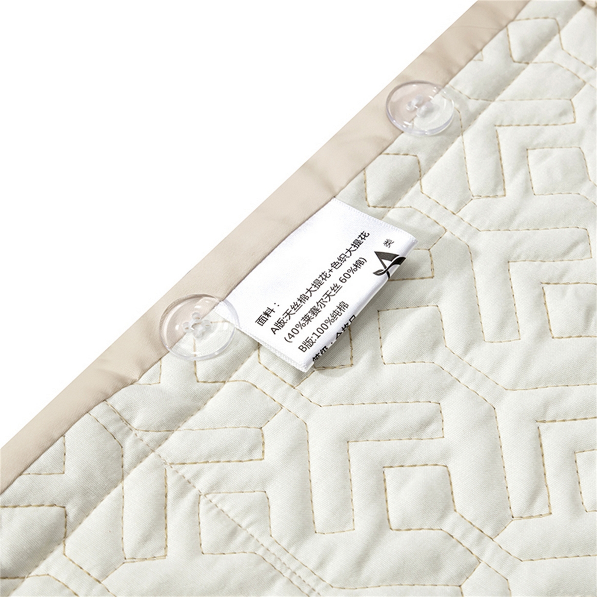 91家纺网 家纺一手货源 找家纺 OL家纺 2025新款140全棉提花刺绣四件套-亚尔夫（控价1.5/1.8标准被套折券后438元！！！） 亚尔夫-香槟金