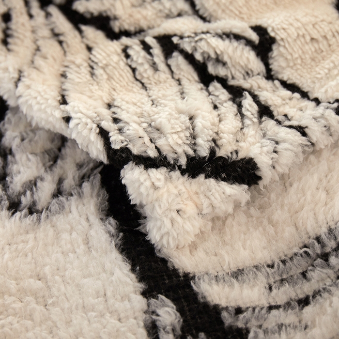 91家纺网 家纺一手货源 找家纺 （总）楼兰公主毛毯专供 2025新款阳离子羊羔绒蕉叶绒毯毛毯毯子-单层