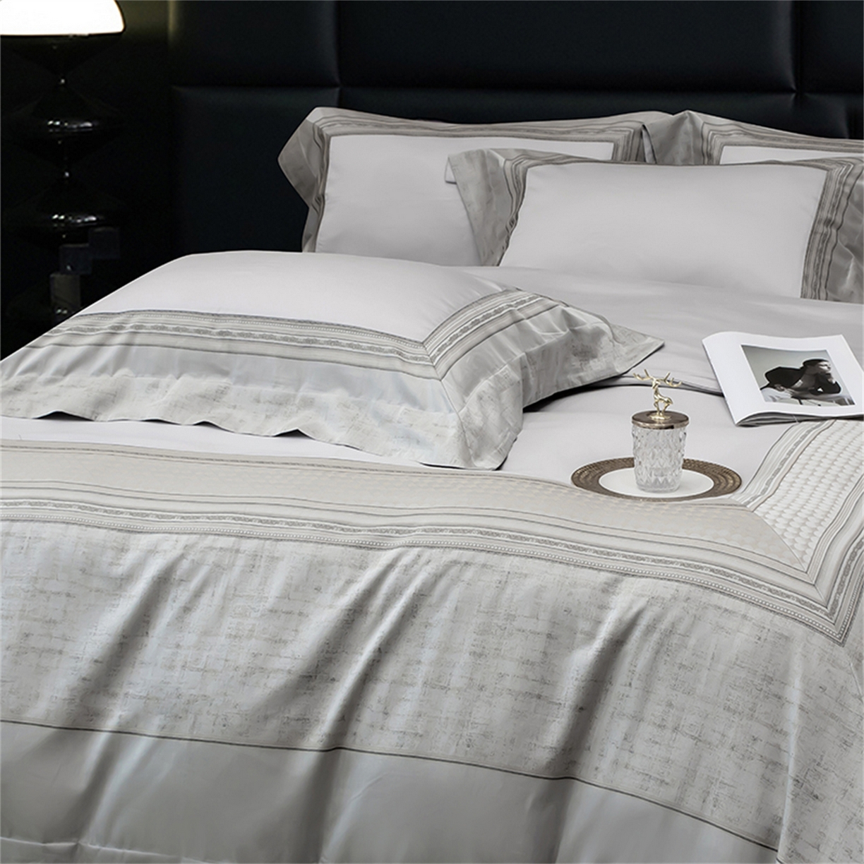 91家纺网 家纺一手货源 找家纺 （总）OL家纺 2025新款天丝棉拼角四件套-爱丽斯娜（控价1.5/1.8标准被套折券后498元！！！）