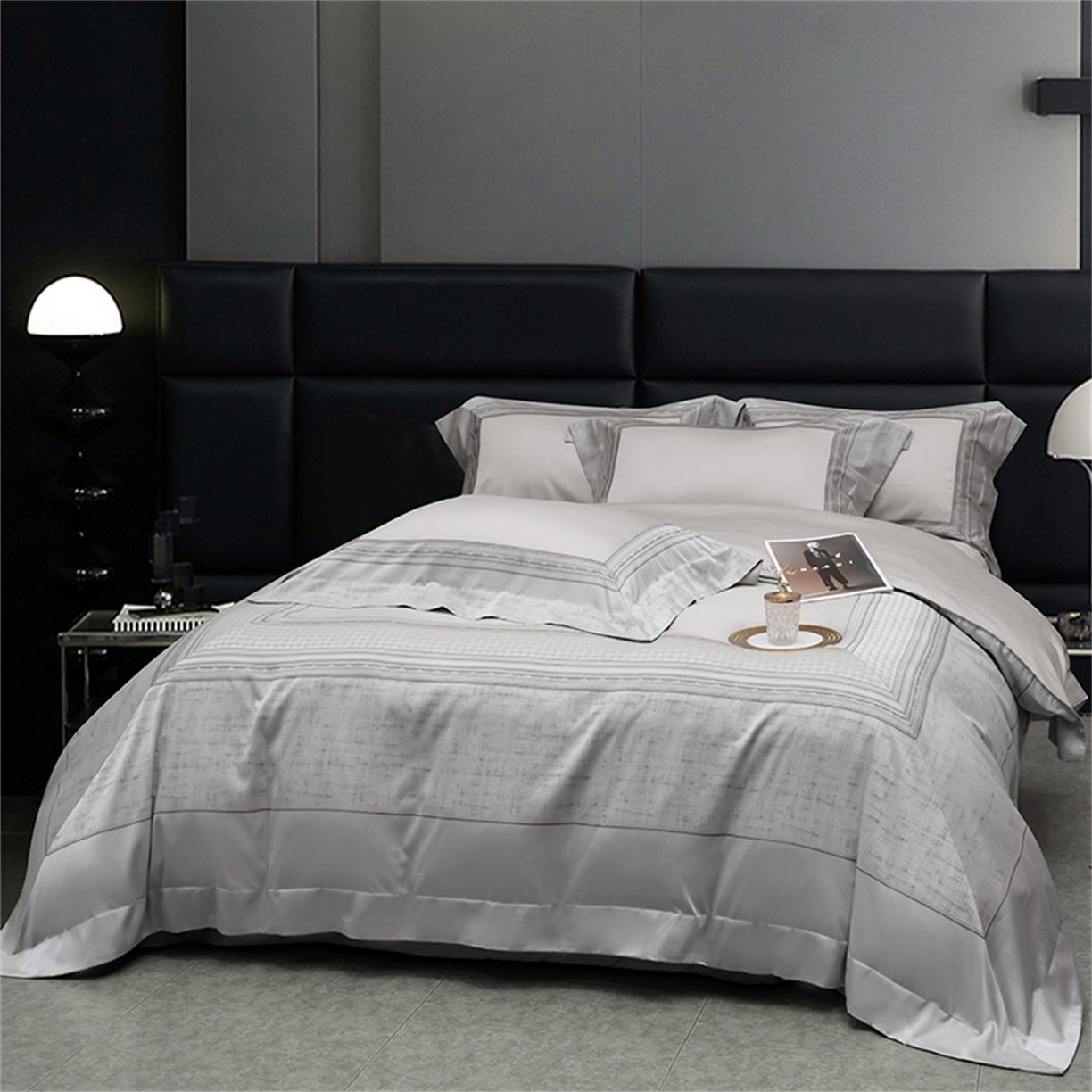 91家纺网 家纺一手货源 找家纺 （总）OL家纺 2025新款天丝棉拼角四件套-爱丽斯娜（控价1.5/1.8标准被套折券后498元！！！）