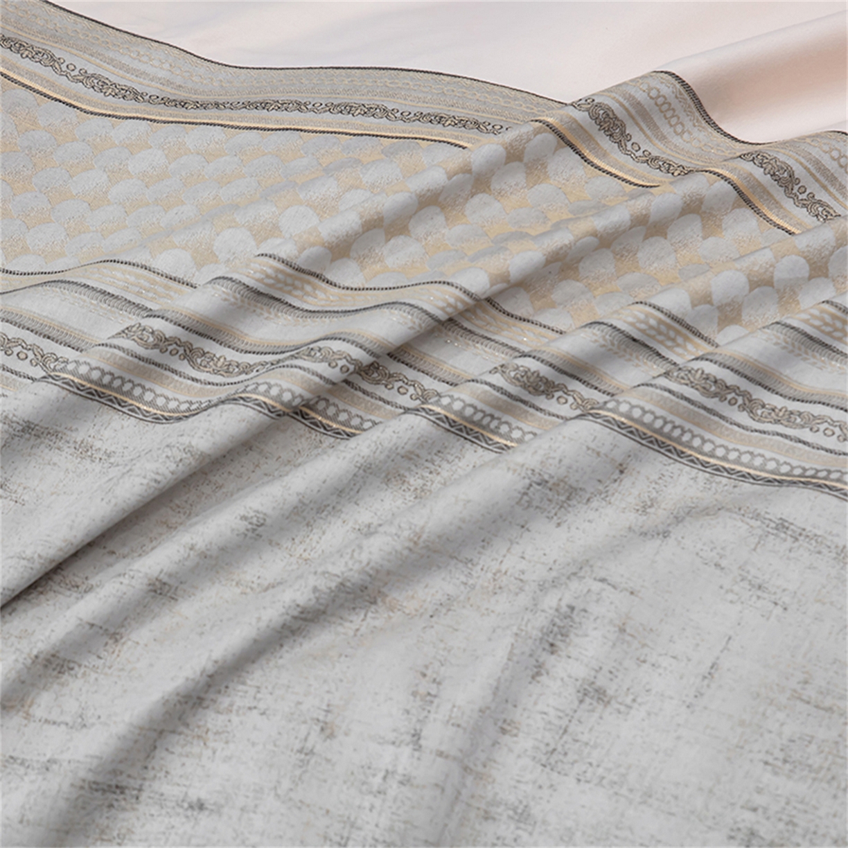 91家纺网 家纺一手货源 找家纺 OL家纺 2025新款天丝棉拼角四件套-爱丽斯娜（控价1.5/1.8标准被套折券后498元！！！） 爱丽斯娜-气质玉