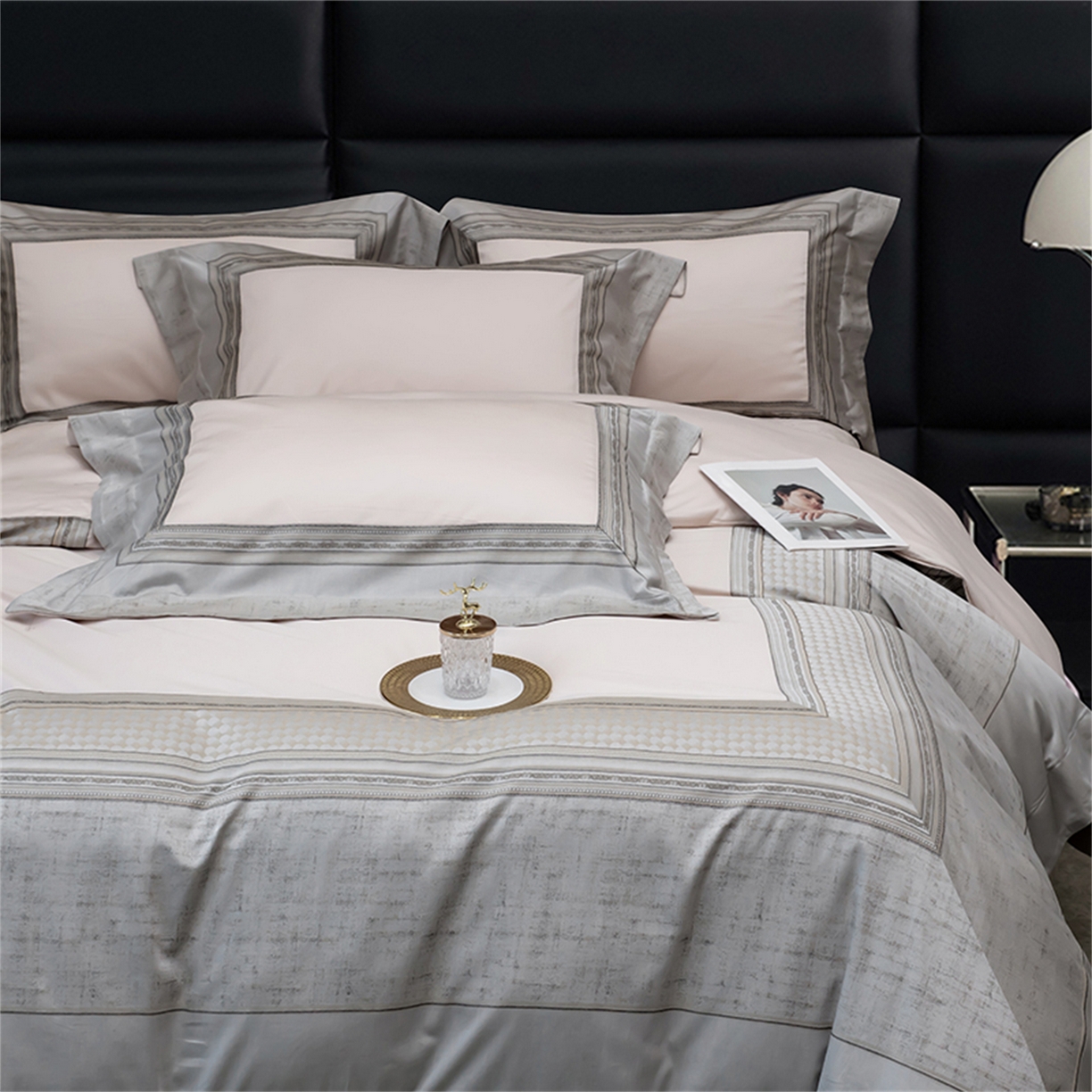 91家纺网 家纺一手货源 找家纺 OL家纺 2025新款天丝棉拼角四件套-爱丽斯娜（控价1.5/1.8标准被套折券后498元！！！） 爱丽斯娜-气质玉