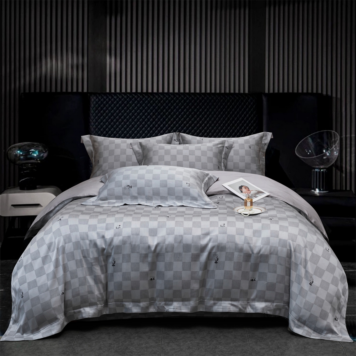 91家纺网 家纺一手货源 找家纺 （总）OL家纺 2025新款天丝棉色织大提花四件套（控价1.5/1.8标准被套折券后398元！！！）