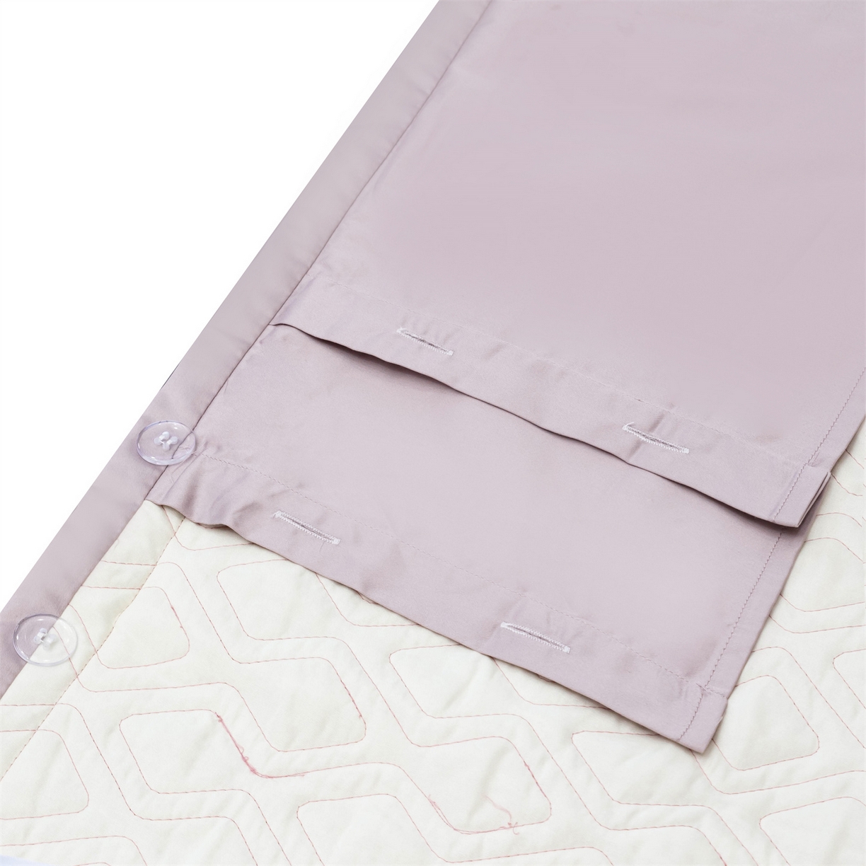 91家纺网 家纺一手货源 找家纺 OL家纺 2025新款天丝棉色织大提花四件套（控价1.5/1.8标准被套折券后398元！！！） 风的印记-粉